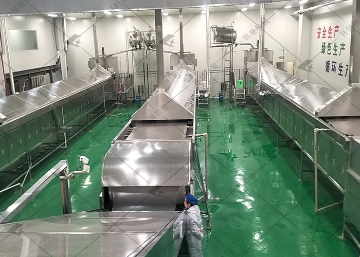 W66利来官网酸辣粉鲜粉出产线赋能沉庆用户，作业现场亮点频出